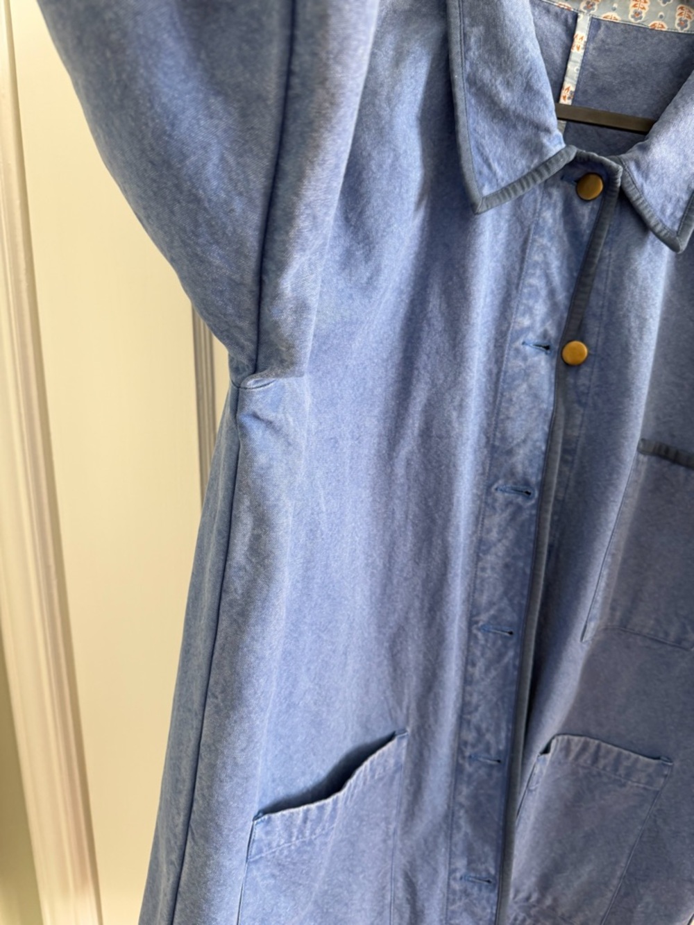 Block Shop Textiles Denim-Style Canyon Jacket with Patch Pockets - Picture 3 of 6
